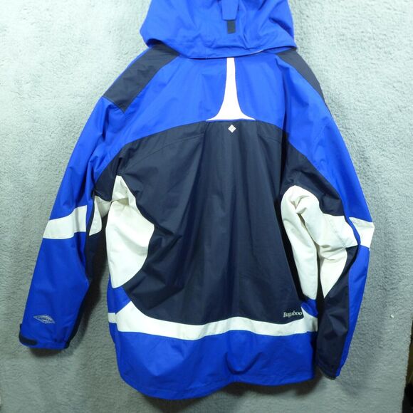 Columbia Bugaboo Jacket Mens XXLT Blue Interchange 3-in-1 Fleece Lined Omni Tech - Picture 8 of 11